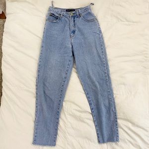 vintage denim boyfriend jeans